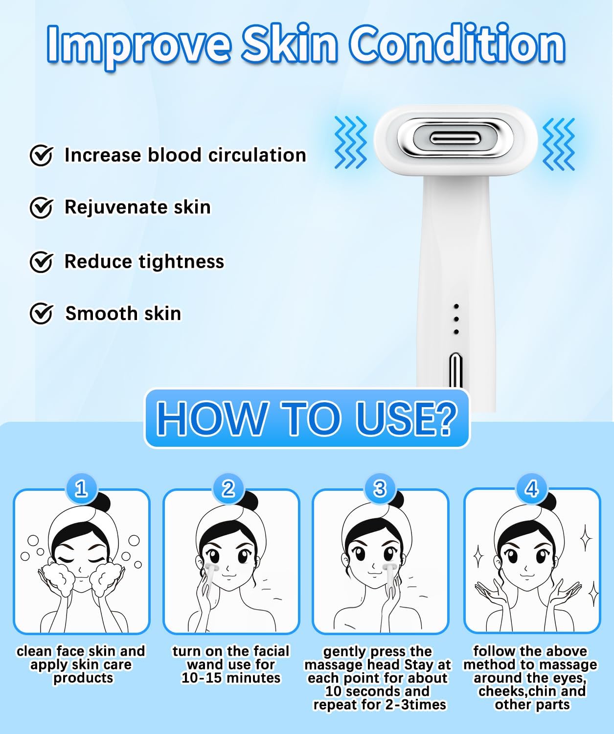 Bravita™ Facial Wand